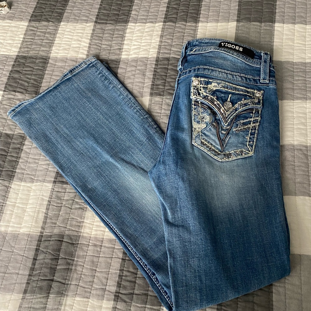 VIGOSS Kendra Boot Cut Jeans Classic Fit